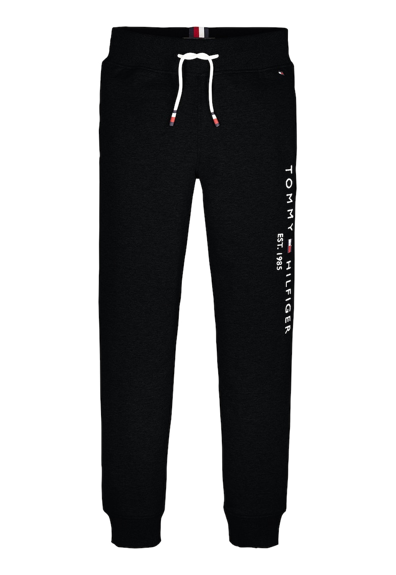 Oferte la Pantaloni sport cu logo - Alb/Negru