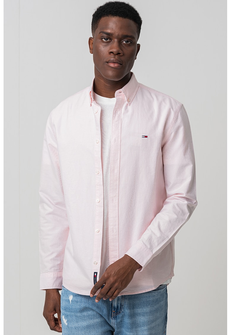Oferte la Camasa Oxford cu croiala regular-fit - Roz pastel