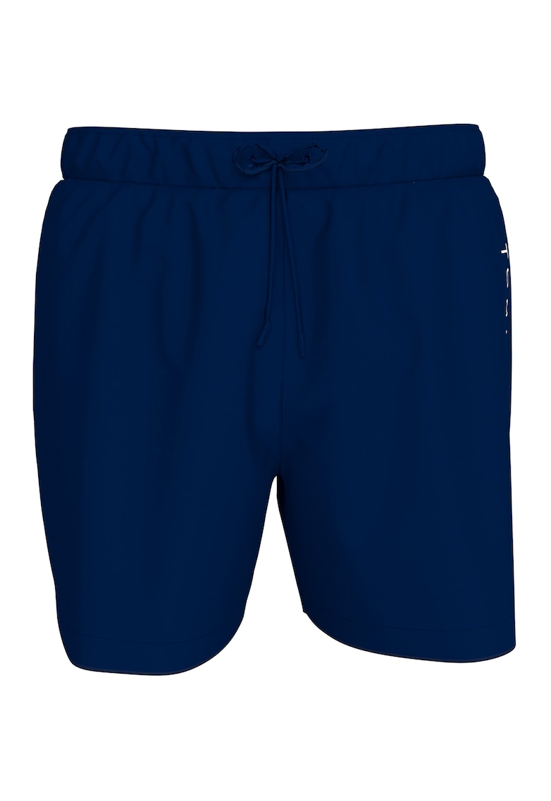 Oferte la Pantaloni scurti de baie cu talie ajustabila - Albastru indigo