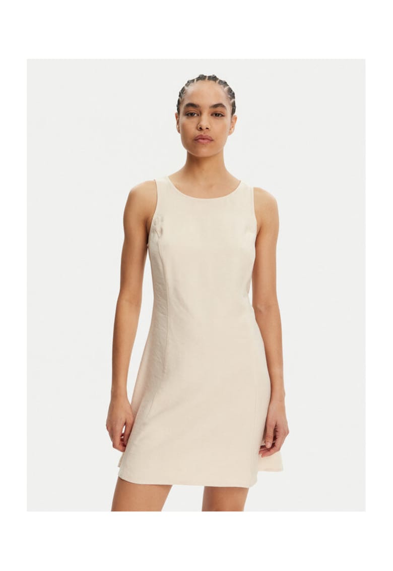 Oferte la Rochie Dama -  bej - 93% viscoza - 7% poliester - Bej