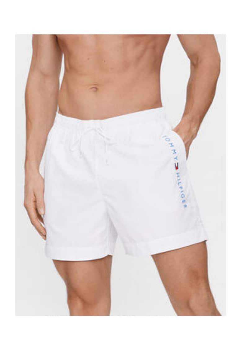 Oferte la Pantaloni scurti de baie pentru barbati -  303414665 - material sintetic - alb - Alb