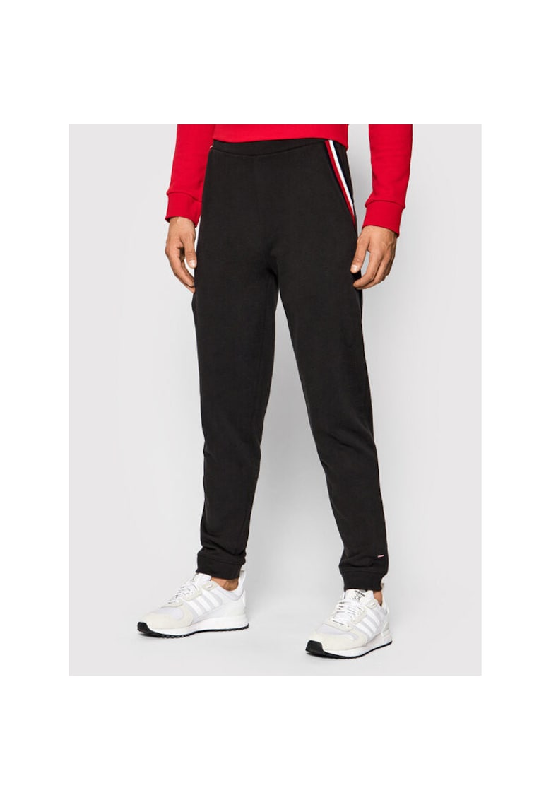 Oferte la Pantaloni de trening Barbati -  Negru - 75% bumbac - 25% lyocell