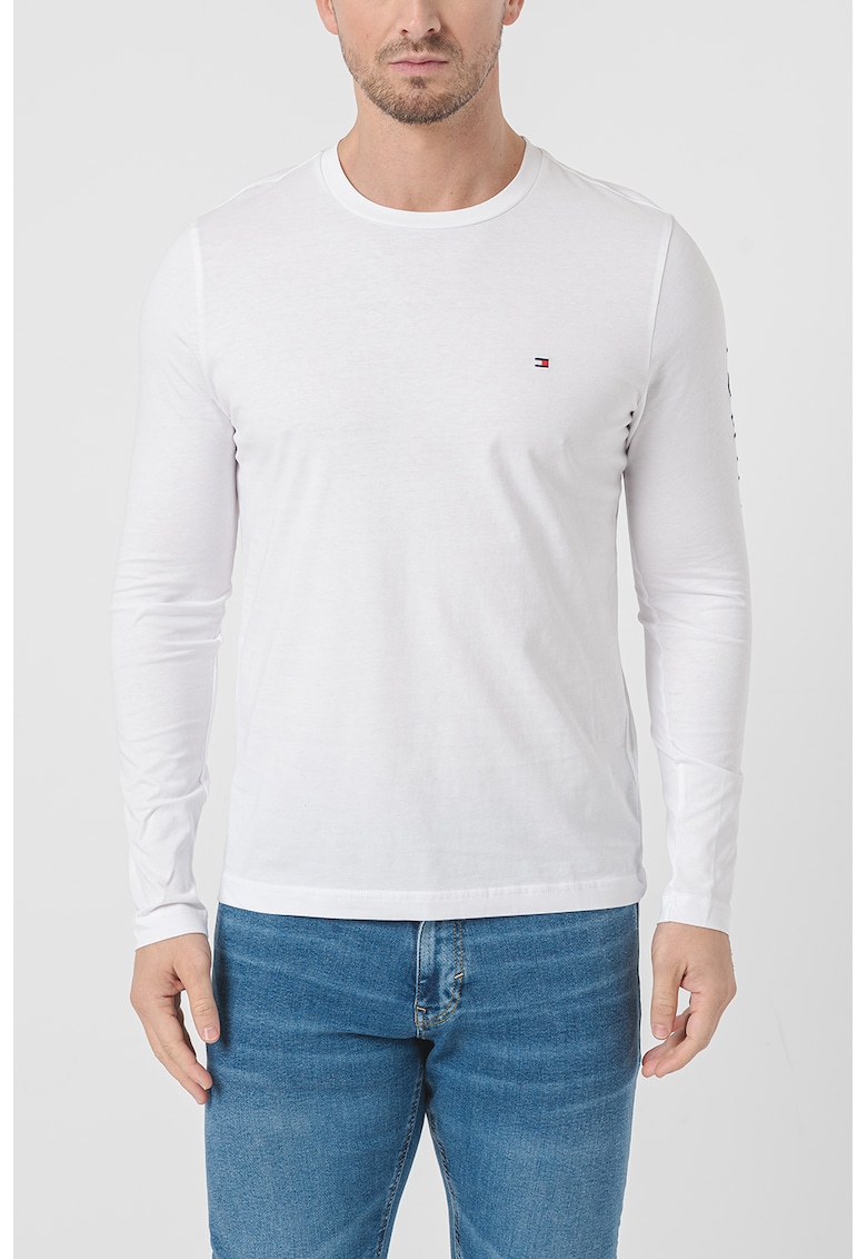 Oferte la Bluza de bumbac cu logo - Alb optic