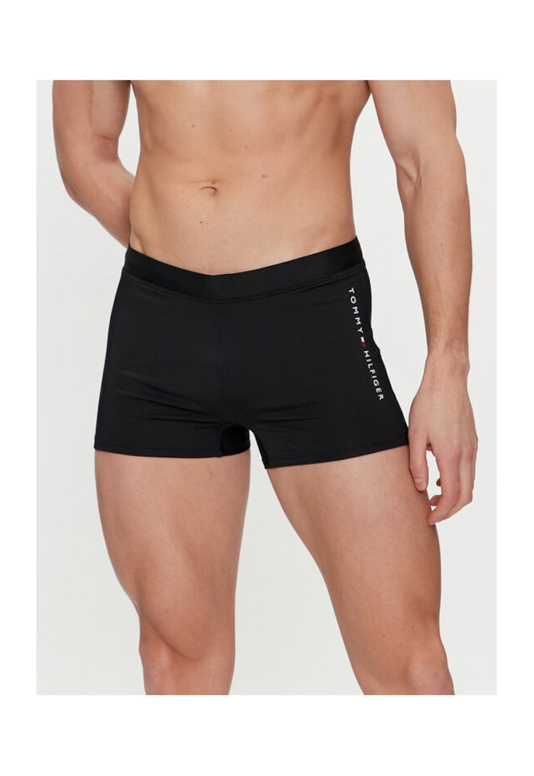 Oferte la Slip de baie barbati -  negru - poliamida reciclata - elastan