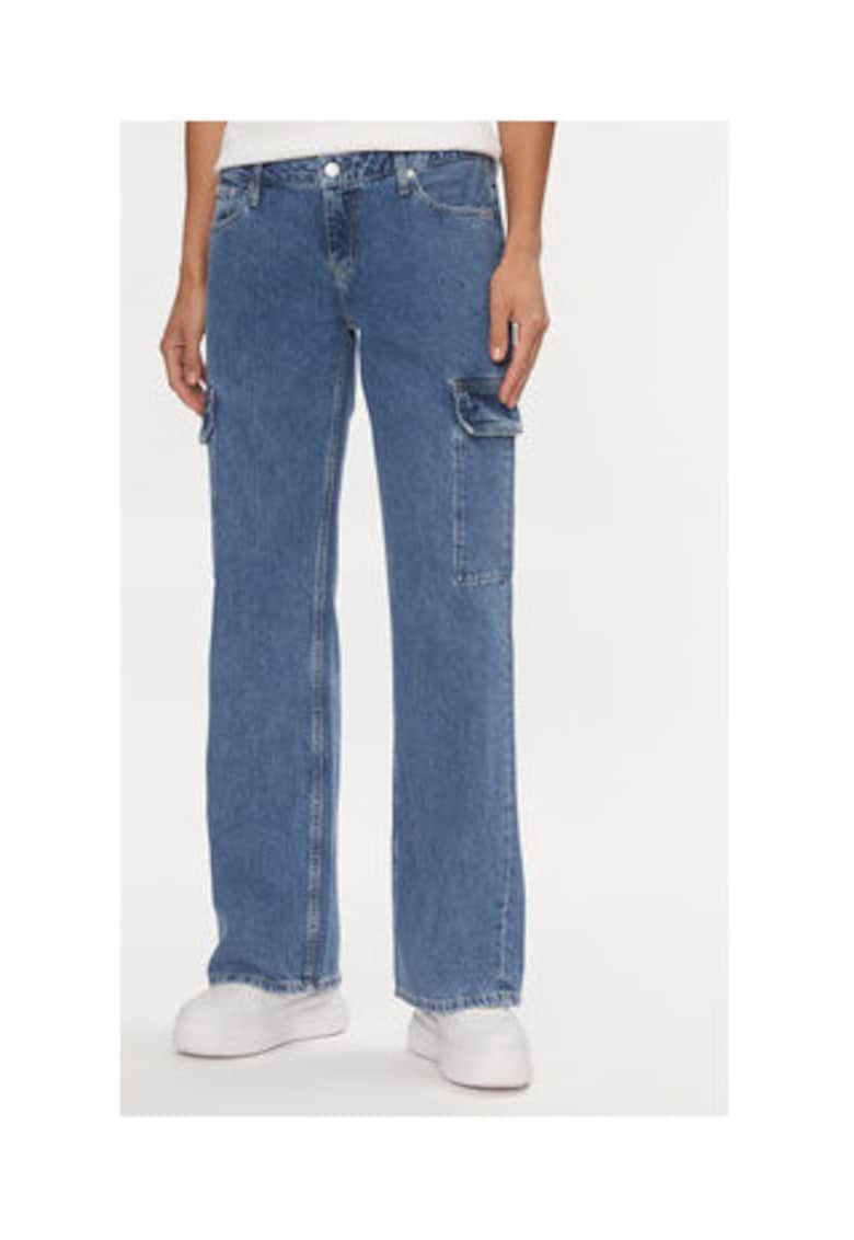 Oferte la Blugi dama -  bumbac albastru