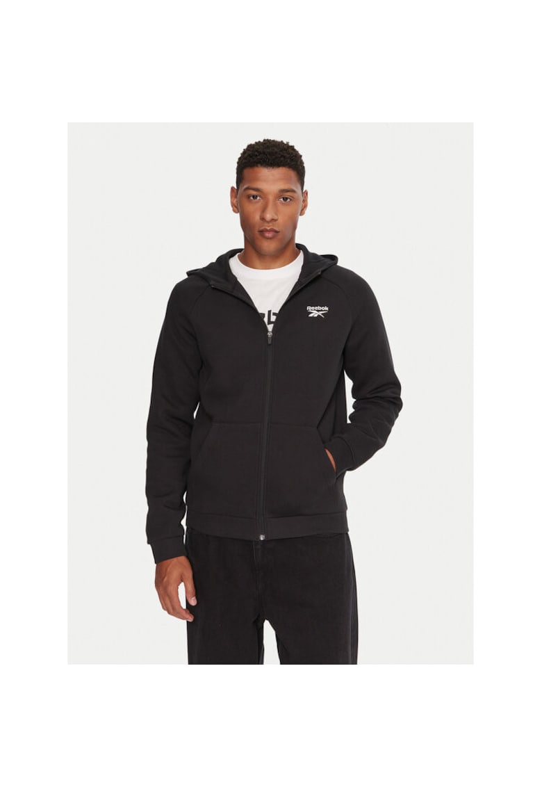Oferte la Hanorac sport barbati -  bumbac/poliester - negru