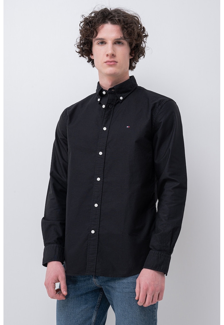 Oferte la Camasa Oxford regular fit Heritage - Negru