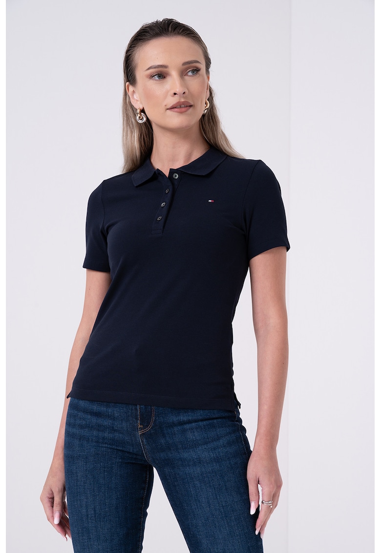 Oferte la Tricou polo slim fit - Albastru ultramarin