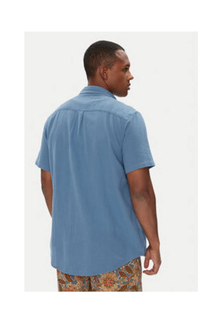 Oferte la Camasa barbati -  Albastru - 100% bumbac -