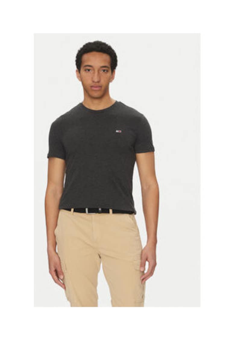 Oferte la Tricou barbati -  negru - 60% bumbac - 40% poliester reciclat