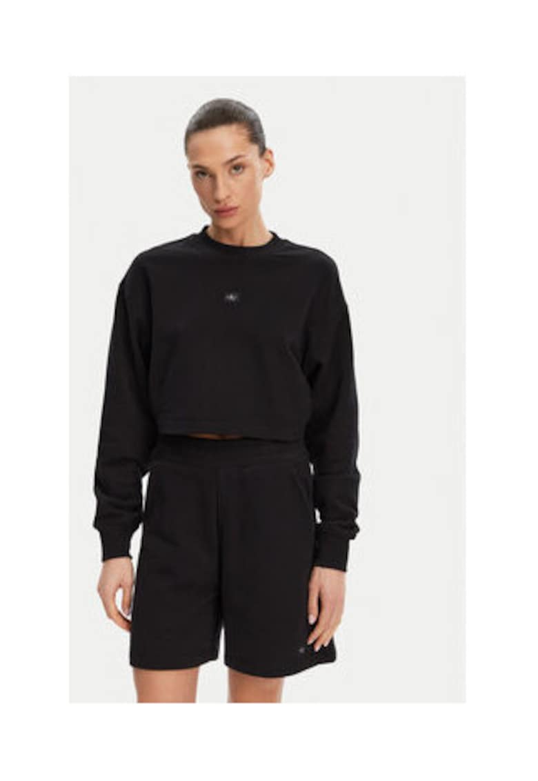 Hanorac dama -  negru - bumbac -