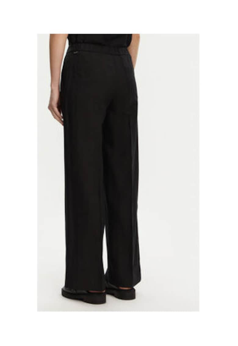 Oferte la Pantaloni palazzo de dama -  lyocell - negru -