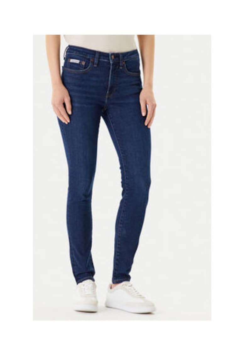 Oferte la Blugi dama -  bleumarin - bumbac/bumbac reciclat -