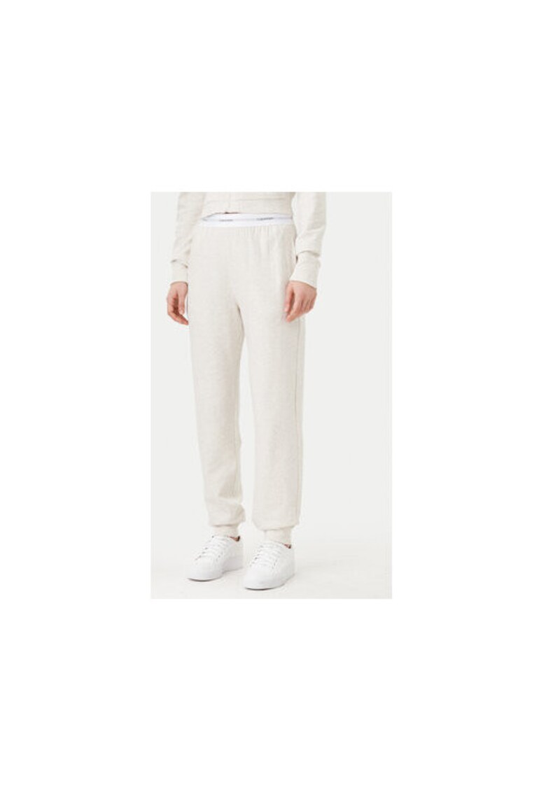 Oferte la Pantaloni sport dama -  bej - bumbac/poliester -