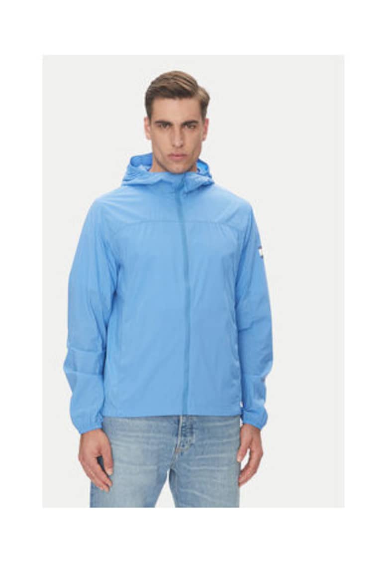 Oferte la Geaca de tranzitie barbati -  albastru - 100% nailon reciclat