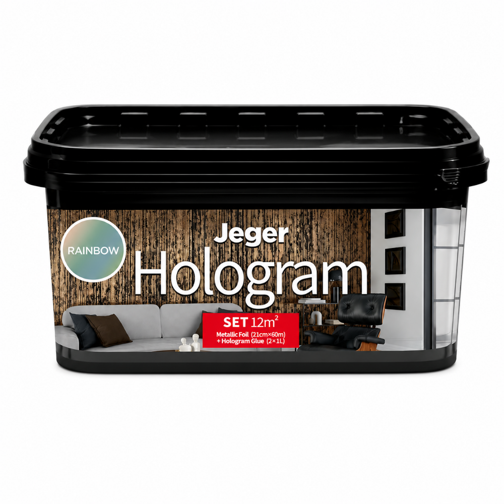 Oferte la Vopsea decorativa cu folie metalizata si aspect tridimensional, JegerHologram, multicolor