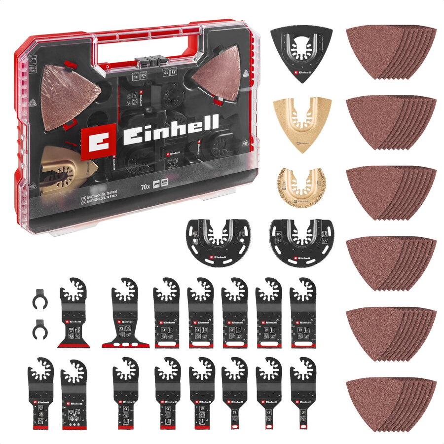 Oferte la multi-tool set, 70 pieces, in XXL PLUS CASE (for multifunctional tools)