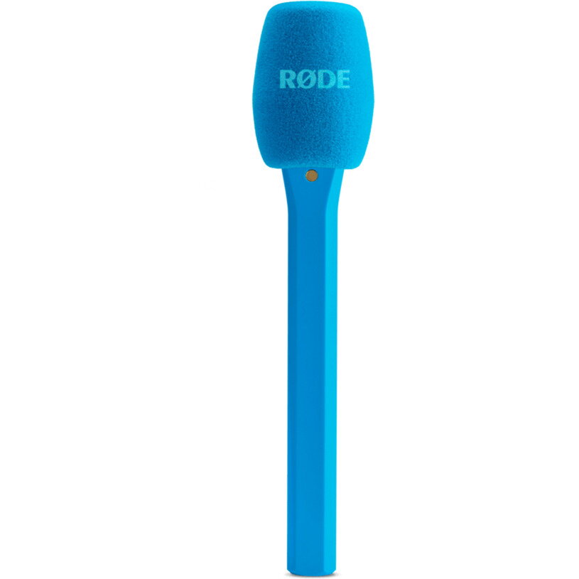 Oferte la Adaptor pentru Microfoane wireless de tip Reporter Interview Micro Albastru