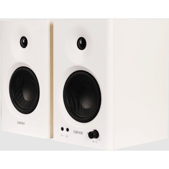 Oferte la Boxe 2.0 RMS 42W (2 x 21W) Studio Monitor Intrare Jack 6.35 TRS Balanced RCA Alb