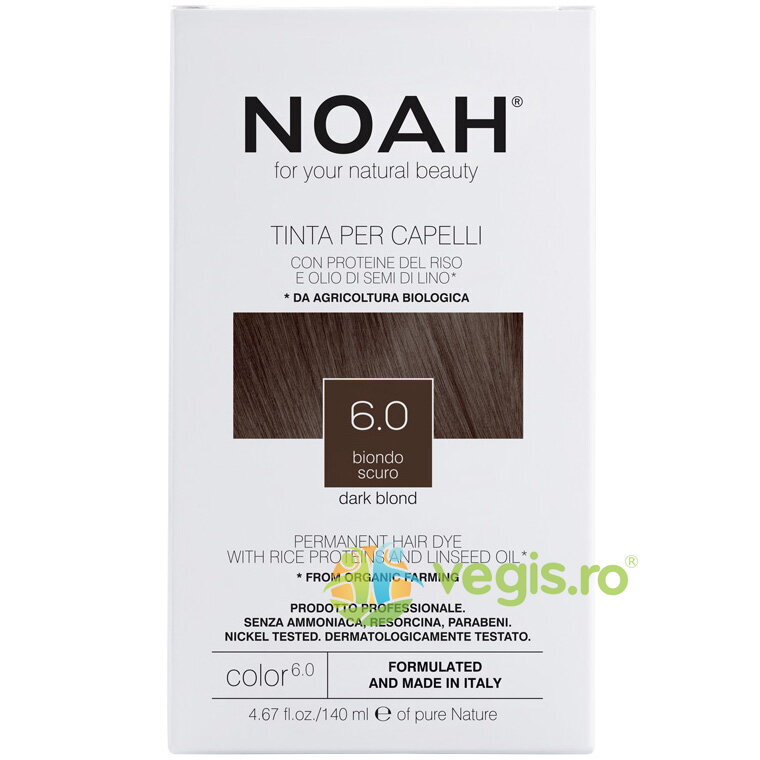 Oferte la Vopsea de Par fara Amoniac - Blond Inchis (6.0) 140ml