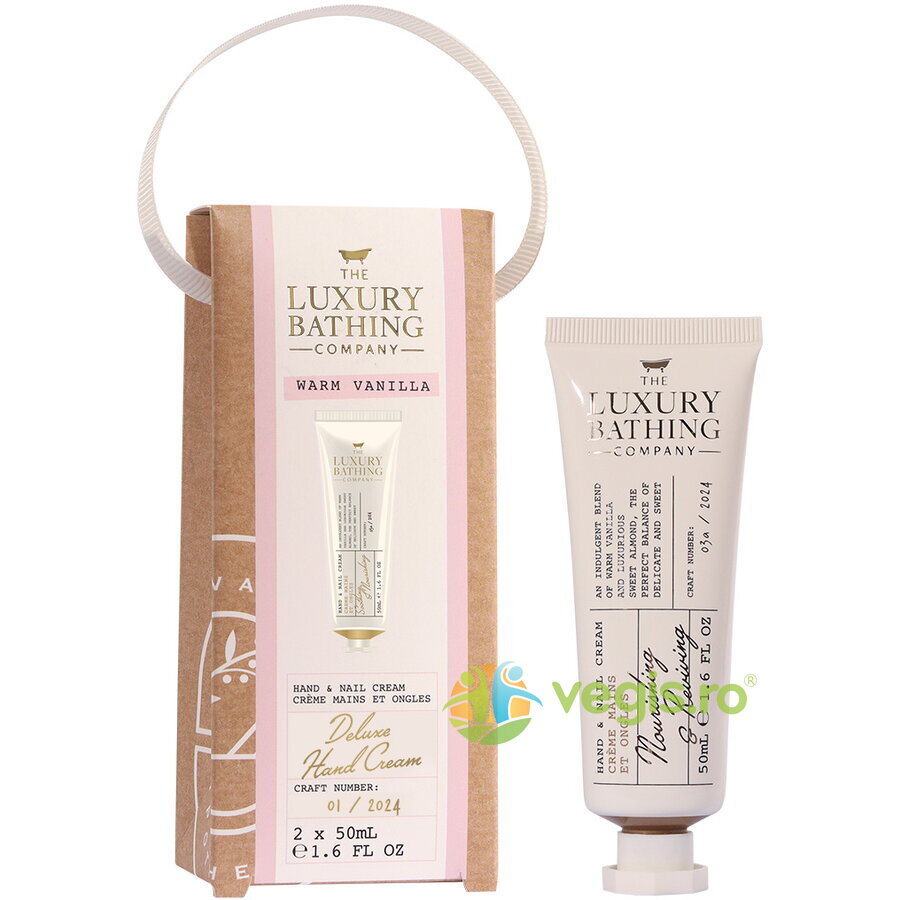 Oferte la Crema pentru Maini si Unghii Deluxe Warm Vanilla 50ml