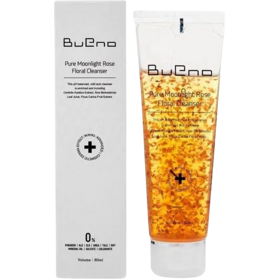 Oferte la Gel de Curatare Subacidic pentru Controlul Sebumului cu Petale de Trandafir Pure Moonlight Rose Floral Cleanser 30ml