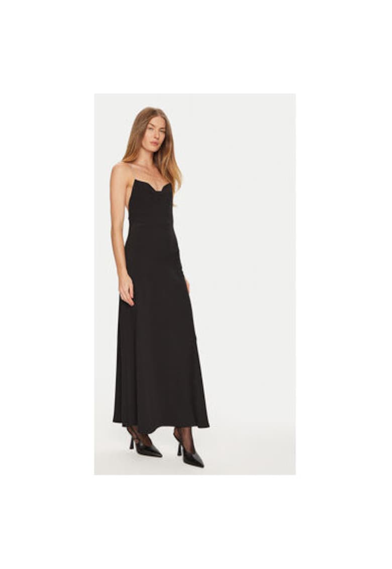 Rochie dama -  304887024 - Poliester - Negru - Negru