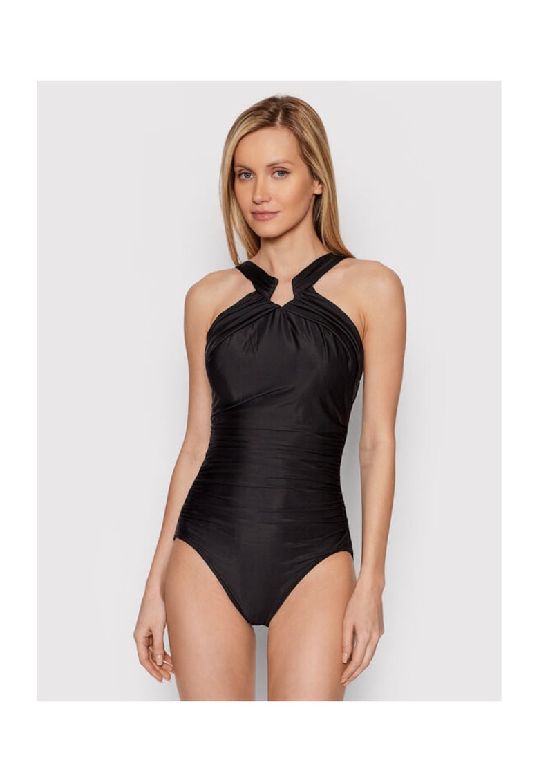 Oferte la Costum de baie dama -  300419755 - Nylon/Elastan - Negru - Negru