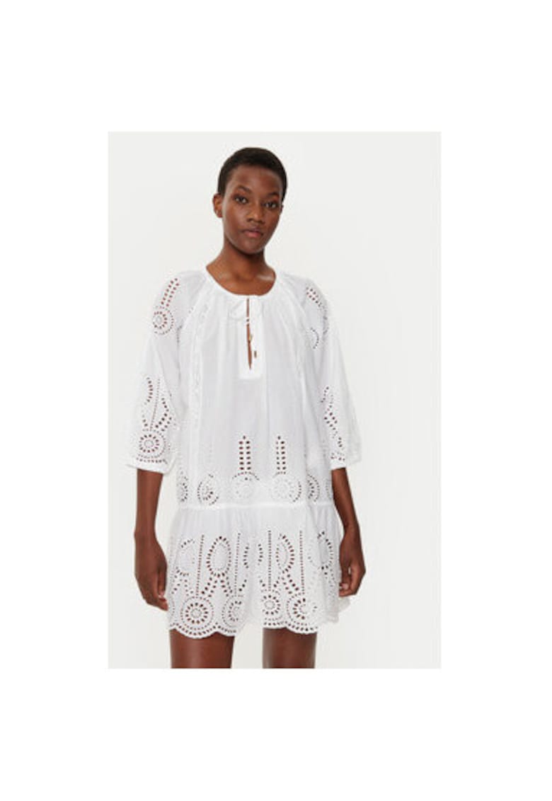 Oferte la Rochie dama -  305150783 - Bumbac - Alb - Alb