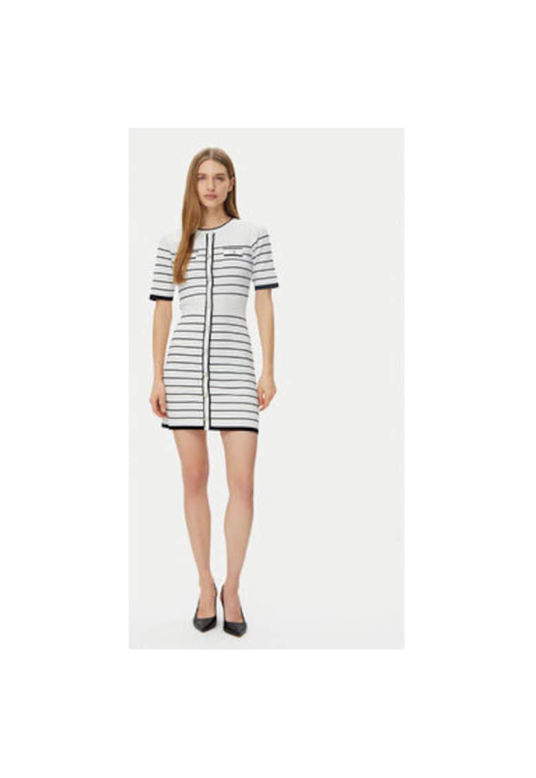 Rochie dama -  305253460 - Viscoza/Poliester - Alb - Alb