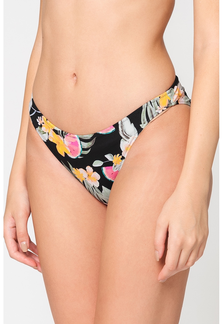 Oferte la Slip cu model floral Duca - Negru/Verde feriga