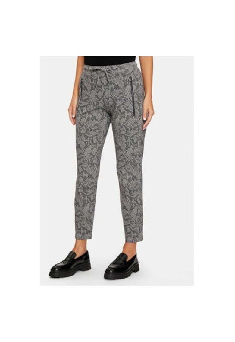 Oferte la Pantaloni dama -  304695636 - Viscoza/Poliamida - Gri - Gri