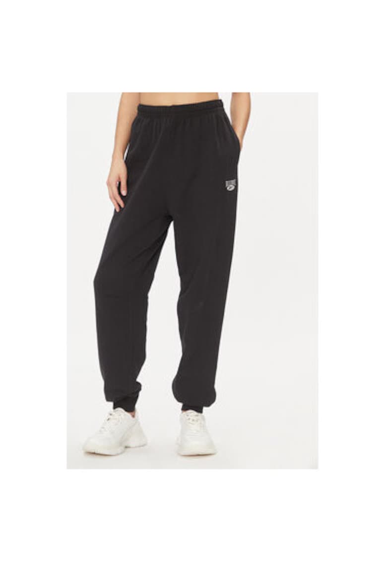 Pantaloni dama -  302535651 - Bumbac - Negru - Negru
