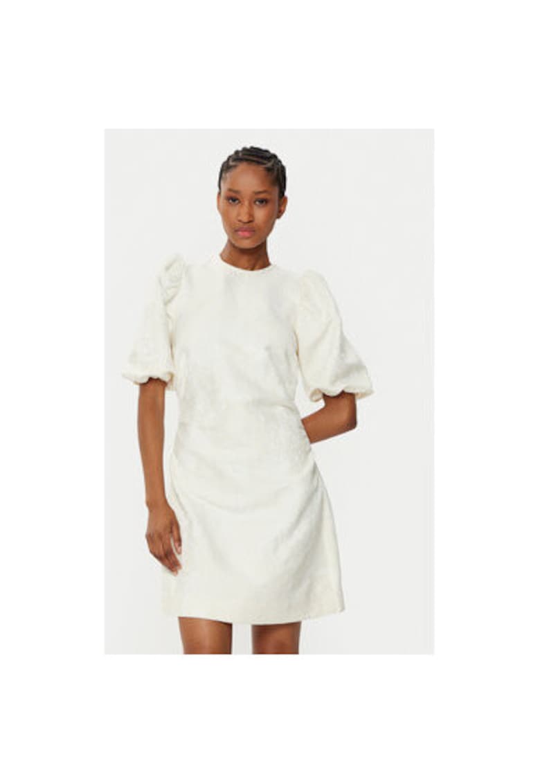 Oferte la Rochie dama -  305031594 - Lana/Bumbac/Poliester - Bej - Bej