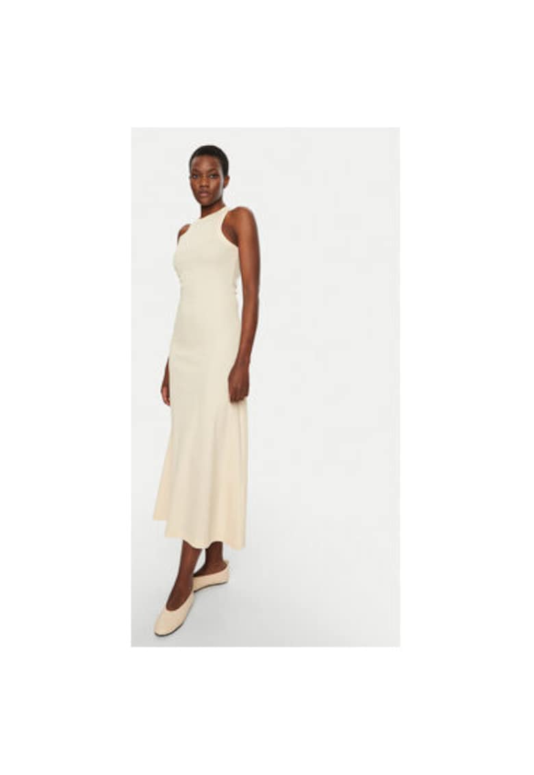 Oferte la Rochie dama -  305031488 - Bumbac organic - Bej - Bej