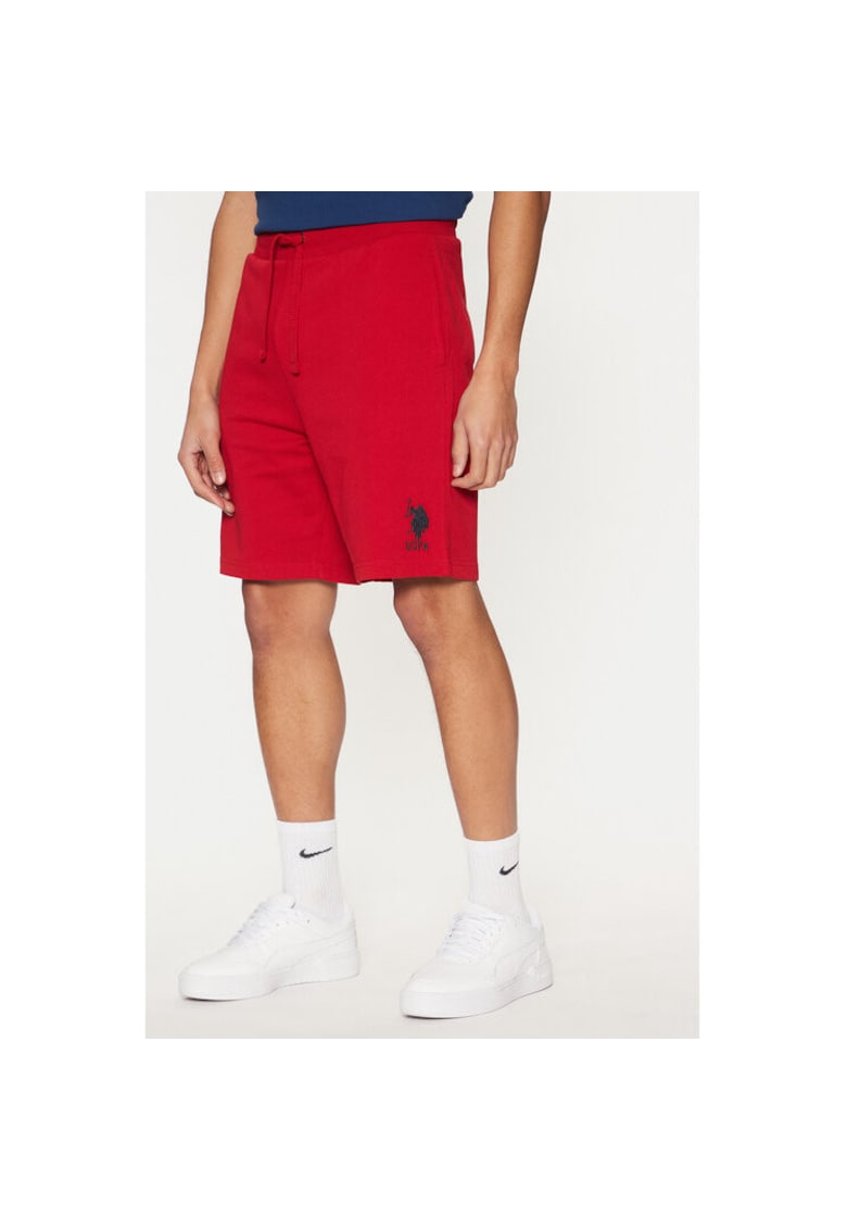 Oferte la Pantaloni scurti barbati -  305230218 - Bumbac - Negru - Negru