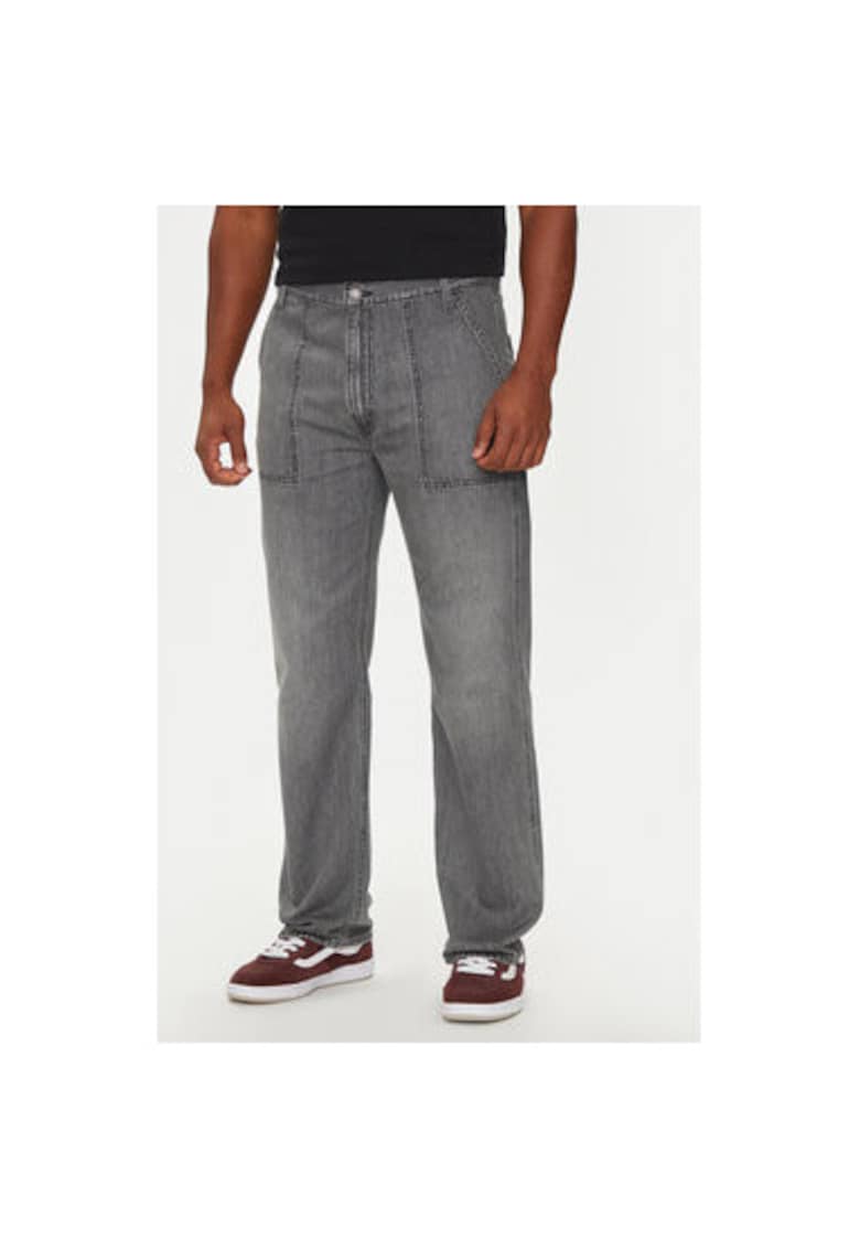 Blugi barbati -  304229404 - Bumbac - Gri - Gri