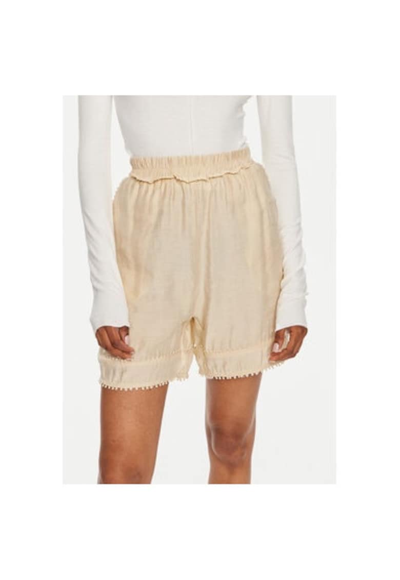 Oferte la Pantaloni scurti dama -  304000416 - Modal/Poliester - Bej - Bej