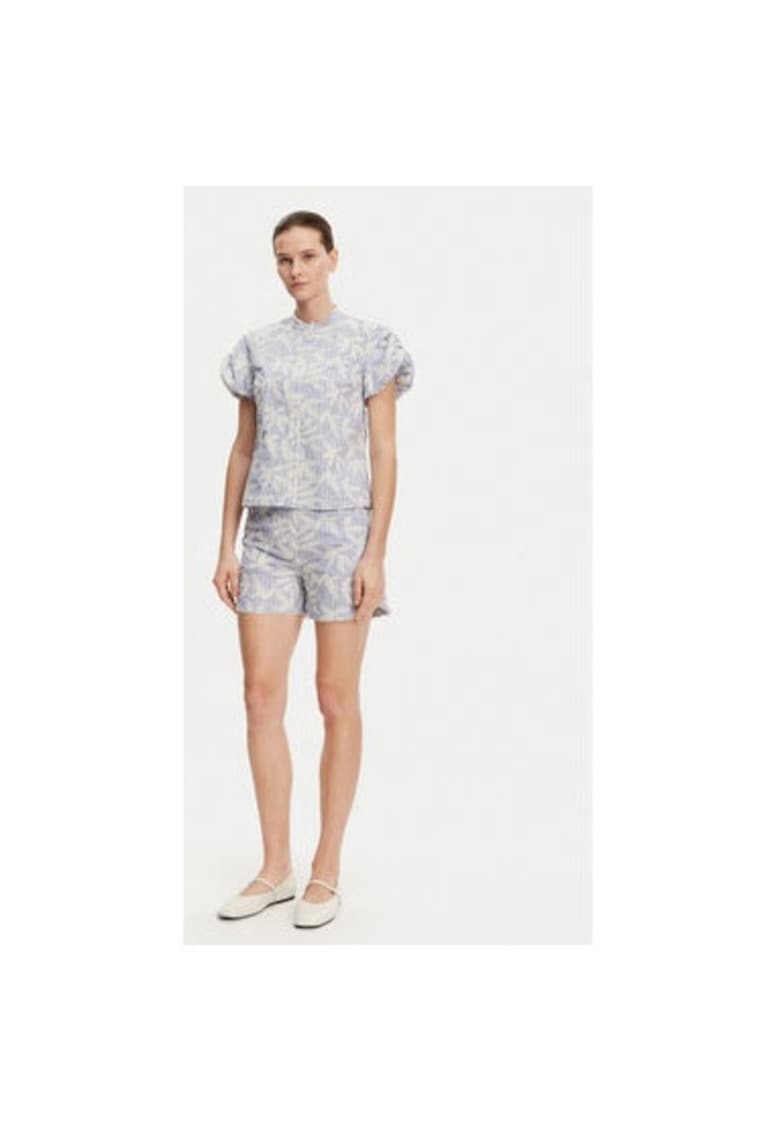 Oferte la Pantaloni scurti dama -  304893056 - Bumbac organic - Albastru - Albastru