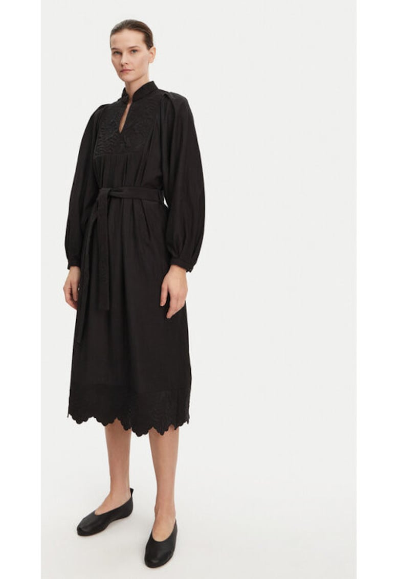 Oferte la Rochie dama -  304892929 - Cupru/Bumbac organic - Negru - Negru