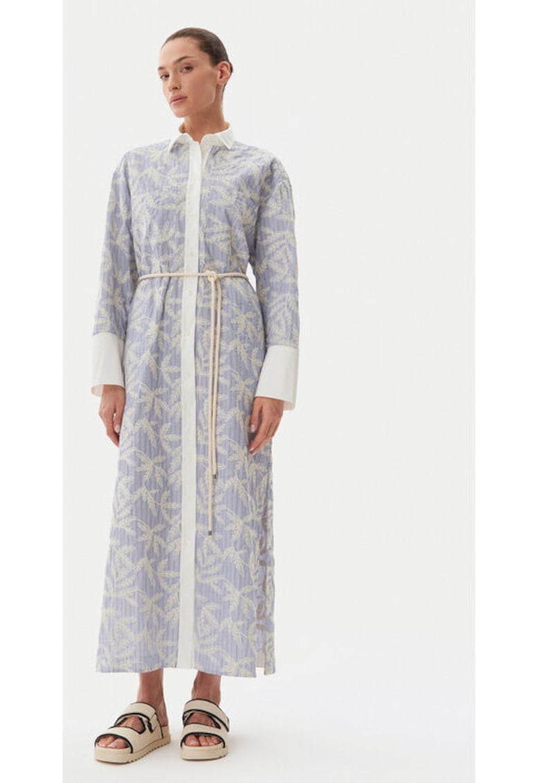 Oferte la Rochie dama -  304892981 - Bumbac organic - Albastru - Albastru