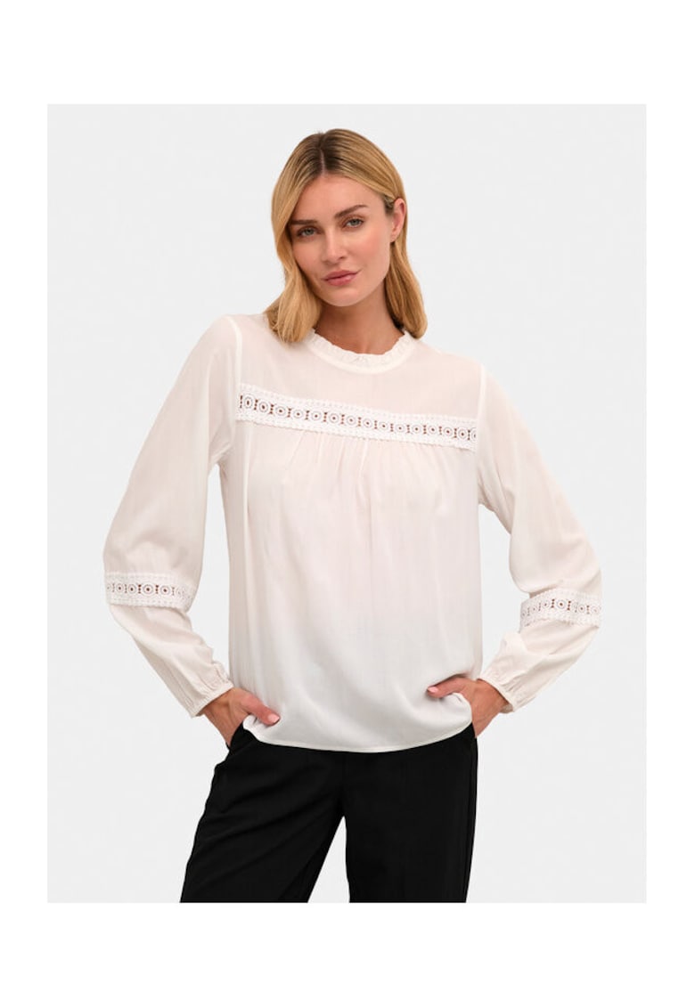 Bluza dama -  304099342 - Viscoza - Bej - Bej