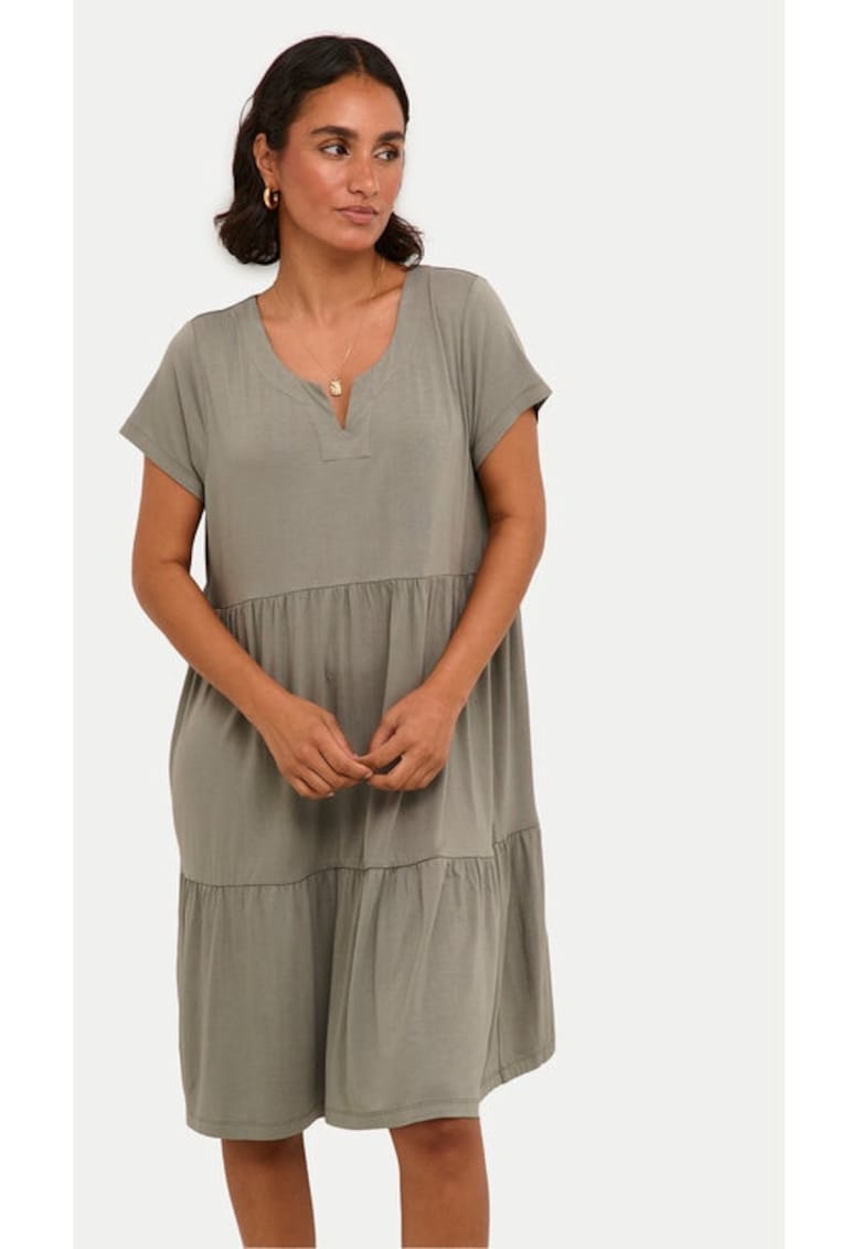 Oferte la Rochie dama -  Gri - Viscoza