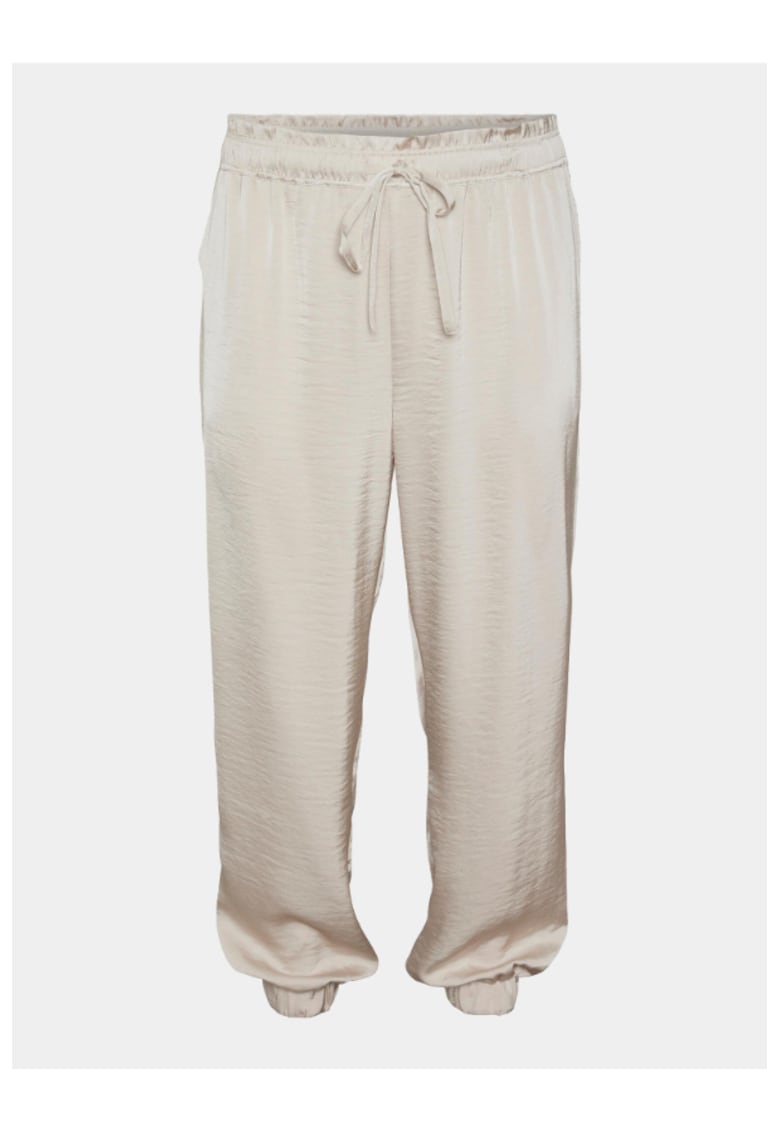 Pantaloni dama -  303785482 - Poliester - Ecru