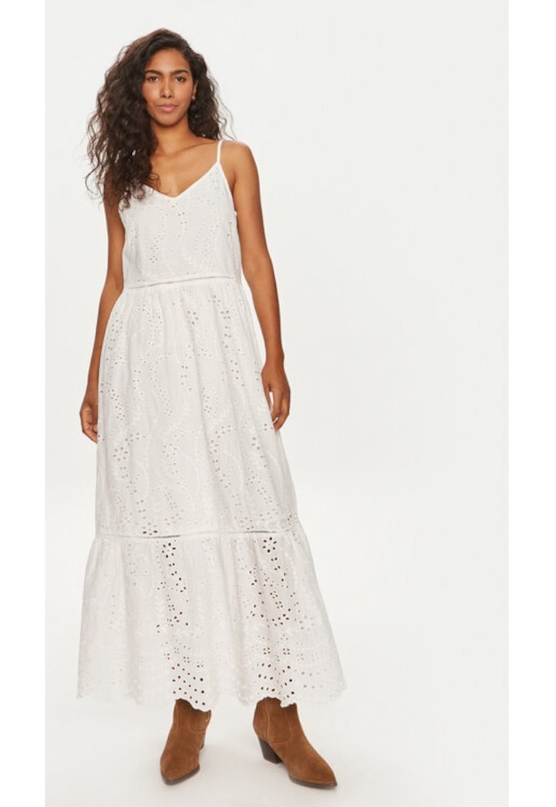 Rochie dama -  Alb - Bumbac