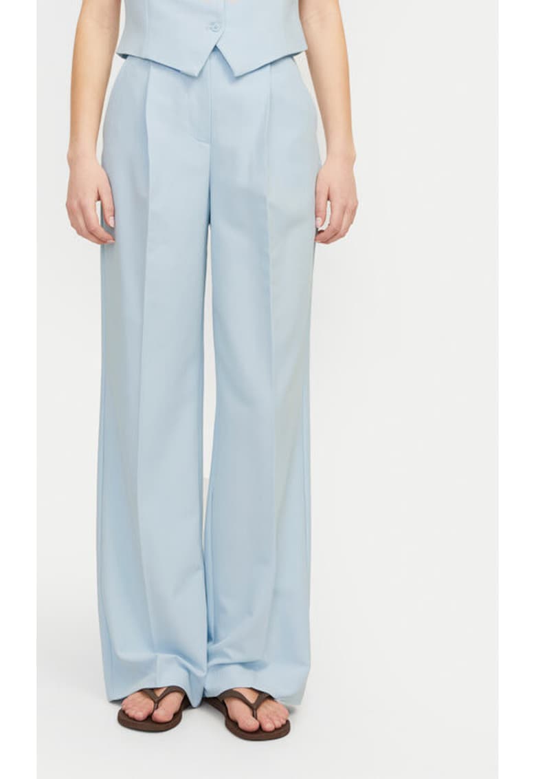Oferte la Pantaloni dama -  304703102 - Poliester/Viscoza - Albastru - Albastru