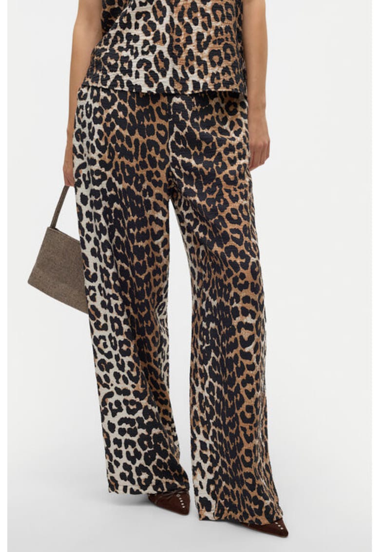 Oferte la Pantaloni dama -  304951015 - Viscoza - Maro - Maro