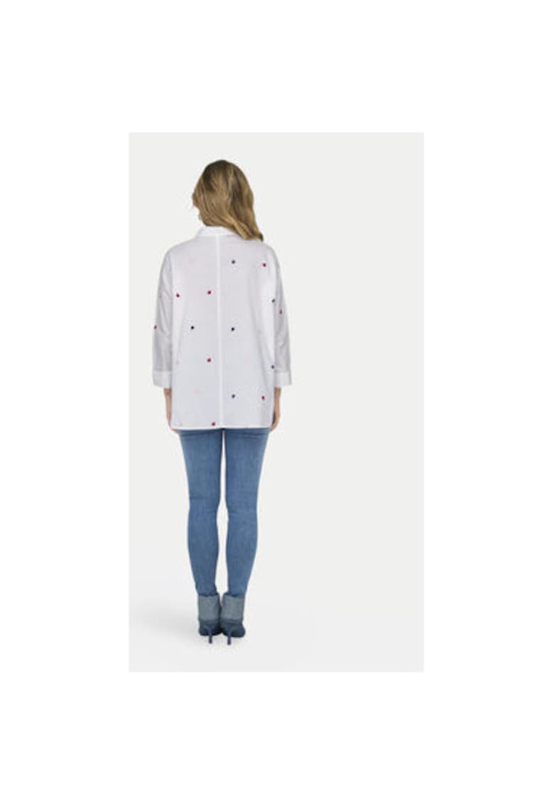 Bluza dama -  Alb - Bumbac - Alb