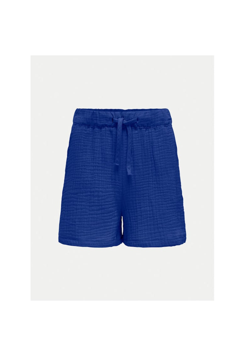 Oferte la Pantaloni scurti fete -  304704680 - Bumbac organic - Albastru - Albastru