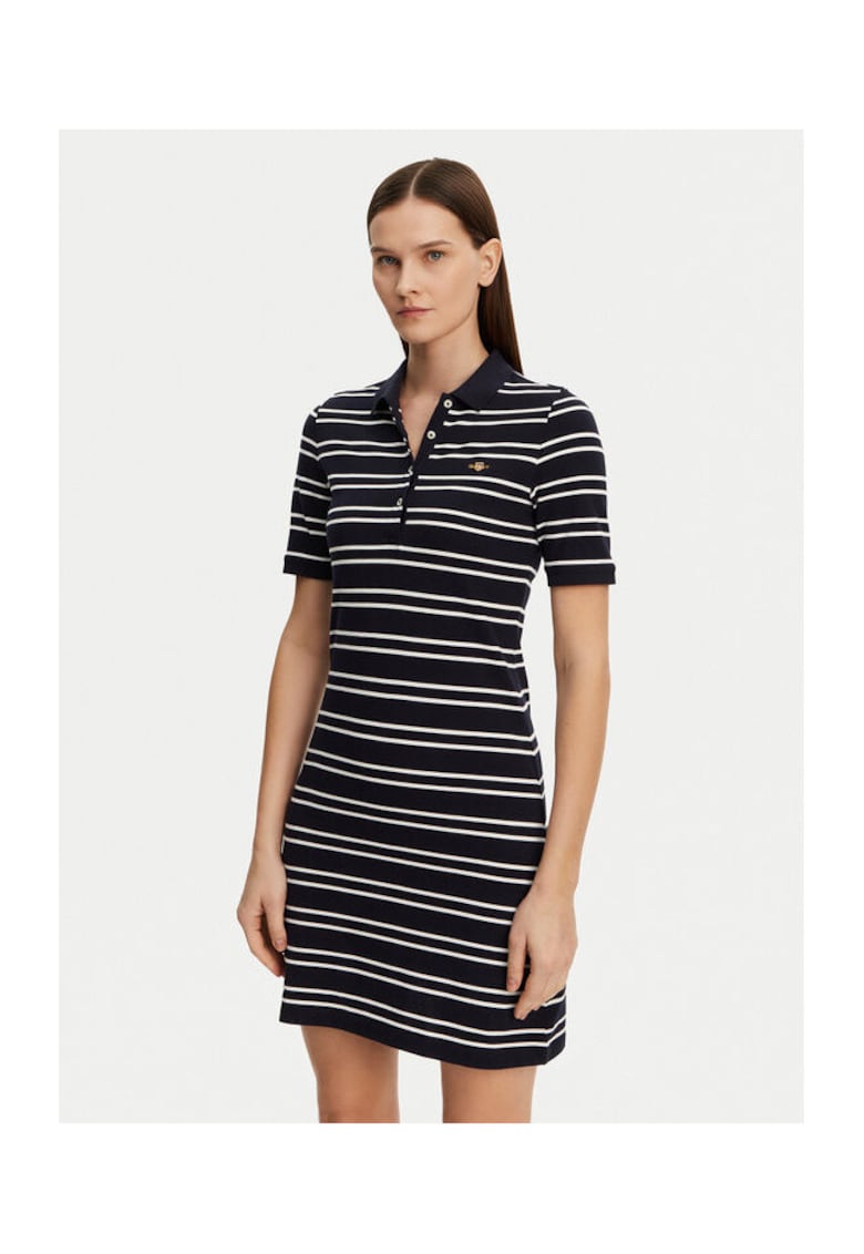 Oferte la Rochie dama -  305367082 - Bumbac - Albastru - Albastru